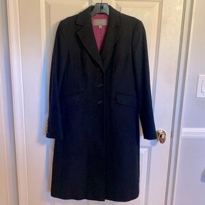 Ann Taylor black pea coat - like new!